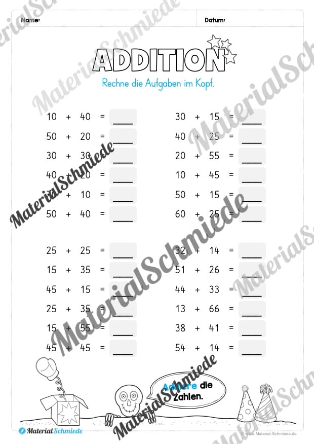 Materialpaket Fasching / Karneval: 2. Klasse (Vorschau 17)