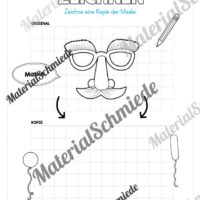 Materialpaket Fasching / Karneval: 2. Klasse (Vorschau 20)