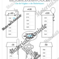 Materialpaket Fasching / Karneval: 3. Klasse (Vorschau 06)