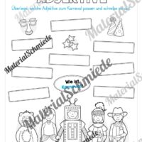 Materialpaket Fasching / Karneval: 3. Klasse (Vorschau 11)