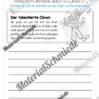 Materialpaket Fasching / Karneval: 3. Klasse (Vorschau 28)