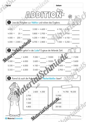 Materialpaket Fasching / Karneval: 4. Klasse (Vorschau 05)