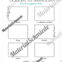 Materialpaket Fasching / Karneval: 4. Klasse (Vorschau 08)