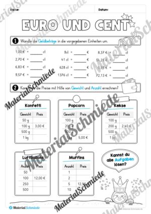 Materialpaket Fasching / Karneval: 4. Klasse (Vorschau 19)