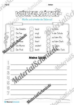 Materialpaket Fasching / Karneval: 4. Klasse (Vorschau 31)