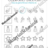 Materialpaket Fasching / Karneval: Vorschule (Vorschau 08)