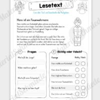 10 Lesetexte zum Thema Fasching & Karneval - Vorschaubild 01