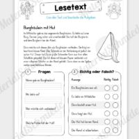 10 Lesetexte zum Thema Fasching & Karneval - Vorschaubild 10