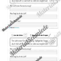 Mini-Heft: Lesetexte Fasching/Karneval (1. & 2. Klasse) - Arbeitsblatt 10