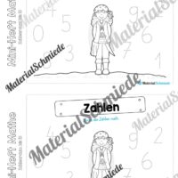 Mini-Heft: Mathe zum Fasching/Karneval (Zahlenraum 10) - Arbeitsblatt 03