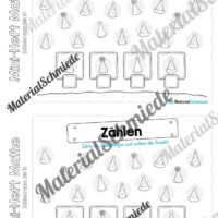 Mini-Heft: Mathe zum Fasching/Karneval (Zahlenraum 10) - Arbeitsblatt 06