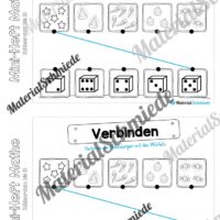 Mini-Heft: Mathe zum Fasching/Karneval (Zahlenraum 10) - Arbeitsblatt 07