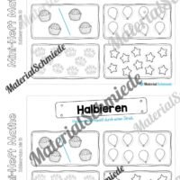 Mini-Heft: Mathe zum Fasching/Karneval (Zahlenraum 10) - Arbeitsblatt 10