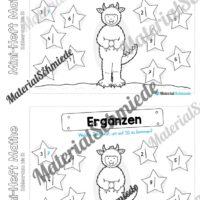 Mini-Heft: Mathe zum Fasching/Karneval (Zahlenraum 10) - Arbeitsblatt 13