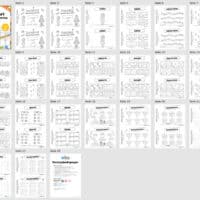 Mini-Heft: Mathe zum Fasching/Karneval (Zahlenraum 10) - Überblick