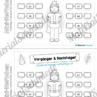 Mini-Heft: Fasching / Karneval für die 2. Klasse (Vorgänger & Nachfolger)
