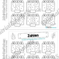 Mini-Heft: Fasching / Karneval für die 3. Klasse (Zahlen HZE)