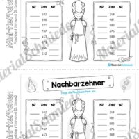 Mini-Heft: Fasching / Karneval für die 3. Klasse (Nachbarzehner)