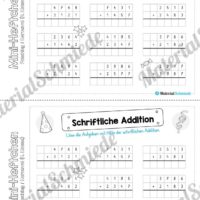 Mini-Heft: Fasching / Karneval für die 4. Klasse (Schriftliche Addition)