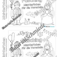 Mini-Heft: Fasching / Karneval für die Vorschule (Vorschau 01)