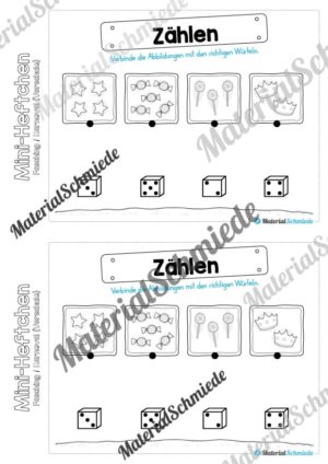 Mini-Heft: Fasching / Karneval für die Vorschule (Vorschau 05)