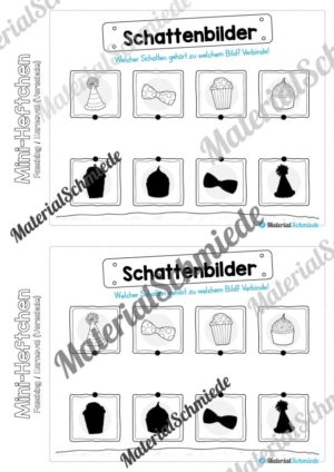 Mini-Heft: Fasching / Karneval für die Vorschule (Vorschau 07)