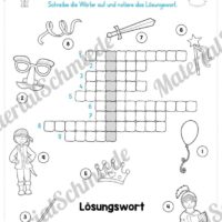 15 Rätsel zum Fasching / Karneval (Vorschau 02)