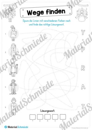 15 Rätsel zum Fasching / Karneval (Vorschau 08)