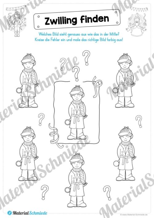 15 Rätsel zum Fasching / Karneval (Vorschau 10)