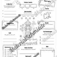 Steckbriefe Karneval (Clown)