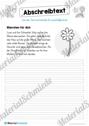 10 Abschreibtexte zum Frühling (Vorschau 03)