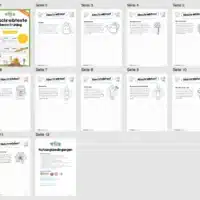 10 Abschreibtexte: Thema Frühling (2. & 3. Klasse) - Überblick