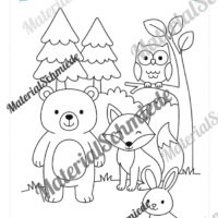 Ausmalbilder zum Frühling (Arbeitsblatt 09)