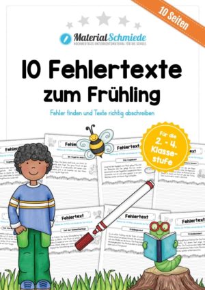 10 Fehlertexte zum Frühling