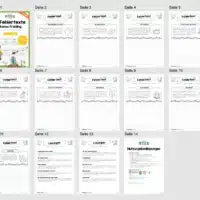 10 Fehlertexte: Thema Frühling (2. & 3. Klasse) - Überblick