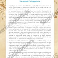 4 Geschichten zum Frühling (spannende Frühlingsgeschichte)