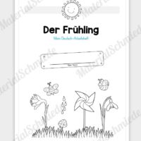 Materialpaket Frühling: Deutsch (1/2 Klasse) - Vorschau 01