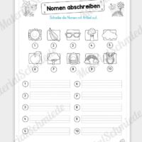 Materialpaket Frühling: Deutsch (1/2 Klasse) - Vorschau 05