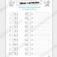 Materialpaket Frühling: Deutsch (1/2 Klasse) - Vorschau 06