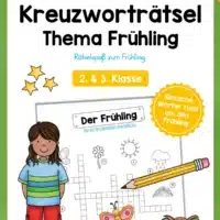 Frühling Kreuzworträtsel (2. & 3. Klasse)