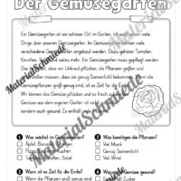Lesen & Verstehen zum Frühling mit Ankreuzen für die 2. Klasse (10 Arbeitsblätter) - Vorschau 01