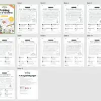 Lesen & Verstehen (Frühling): Ankreuzen (10 Arbeitsblätter) - Überblick