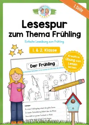 Lesespur Frühling (1. & 2. Klasse)