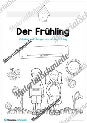 Materialpaket Frühling: 1. Klasse (Vorschau 01)
