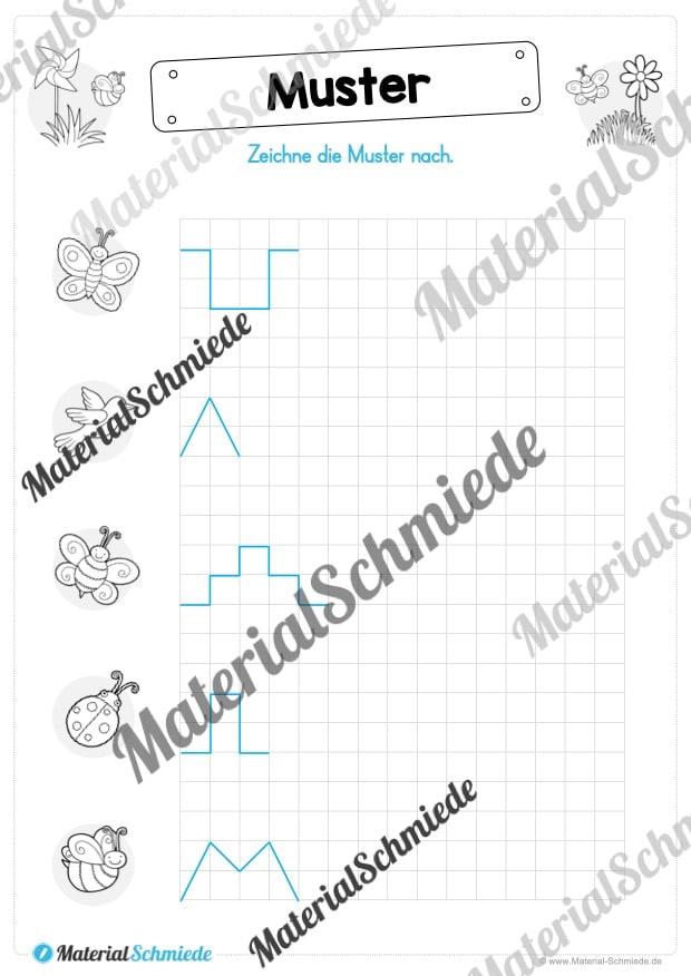 Materialpaket Frühling: 1. Klasse (Vorschau 02)