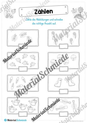 Materialpaket Frühling: 1. Klasse (Vorschau 04)