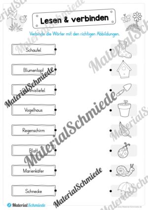 Materialpaket Frühling: 1. Klasse (Vorschau 07)