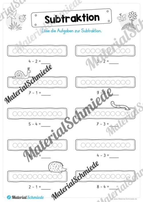 Materialpaket Frühling: 1. Klasse (Vorschau 12)