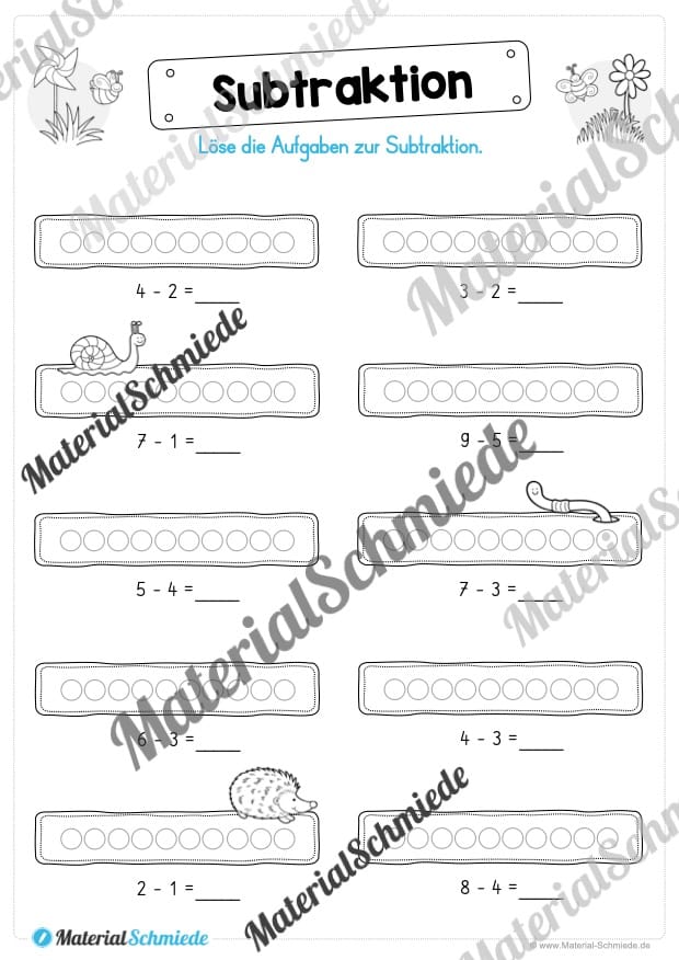 Materialpaket Frühling: 1. Klasse (Vorschau 12)