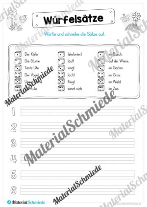 Materialpaket Frühling: 1. Klasse (Vorschau 23)